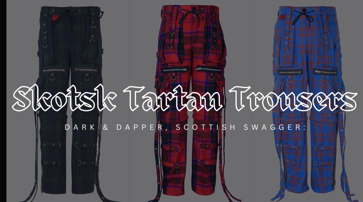 Skotsk Tartan Trousers